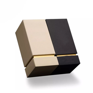 Minimalist Perfume <b>Packaging</b> With Flat Fold Design Monochrome Print And Precise Bottle Cavity For Contemporary Brands - Product Image 1