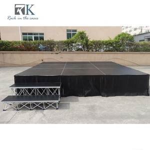 Sistema de Escenario Estable, Plataforma Plegable para Conciertos, Plataforma Elevadora para Batería - Product Image 2
