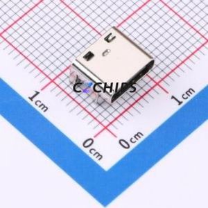 HC-TYPE-C-16P-G031B USB Connector SMD Connector ( Connector Type: Type-C )( Gender: Female )( Mounting Type: Horizontal Mount ) - Product Image 1
