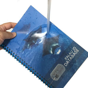 Hochwertiger Tyvek-Broschüren-Druck, Wasserfestes Wire-O-Heft, Vollfarbiger PVC-Taschenbuch-Spiralbindung-Druck - Product Image 1