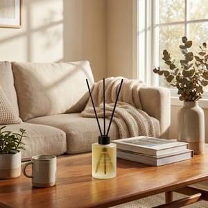 SOCELI Juego <span class=keywords><strong>de</strong></span> Varillas Difusoras <span class=keywords><strong>de</strong></span> Aroma, sin Llama, <span class=keywords><strong>de</strong></span> Larga Duración, Hechas a Mano, Fragancia para el Hogar, Decoración Romántica, Artículos para Fiestas, Naturales - Product Image 1