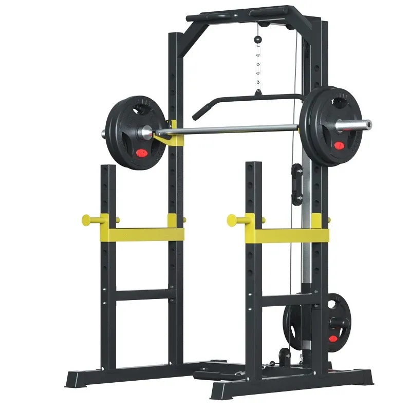 Multi functional trainer barbell rack commercial gym equipment fitness equipment smith machine strength training