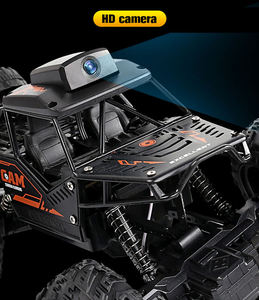 Voiture télécommandée NG99 avec caméra, jouet d'escalade manuel, électrique, 12 batteries rechargeables, éclairage, câble de charge, 1/16 - Product Image 3