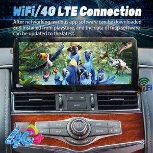 Radio para Auto con Pantalla de 12.3 Pulgadas, Android 14, para Nissan Patrol Y61 Y62, Reproductor de Video GPS, Carplay, Pantalla HU, Wifi, 4G, Multimedia - Product Image 2