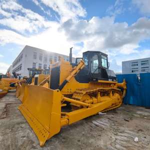 Bulldozer SHANTUI SD22 d'occasion, pompe hydraulique stable, entretien facile, chenilles épaisses, train de roulement stable, prêt à être expédié - Product Image 5