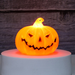 Articles de décoration pour fête d'Halloween, ornements, lumière LED nocturne, accessoires de décoration d'ambiance, jouet Jack-o'-lantern - Product Image 6