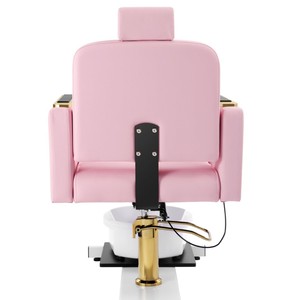 Silla de acero inoxidable Z, nueva, duradera, con altura ajustable, giratoria, para spa de pies, súper versátil, para pedicura y masajes, con taburete. - Product Image 6