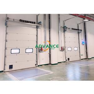 Porte de <span class=keywords><strong>garage</strong></span> industrielle à levage rapide, porte sectionnelle industrielle, porte à perspective standard, vente en gros d'usine - Product Image 4