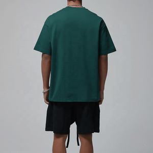 Custom Logo Oversized Heavyweight Quick Dry <b>T</b>-<b>Shirt</b> 100% Cotton DTG Personalized Print Comfort Fit Streetwear Style For <b>Men</b> - Product Image 2