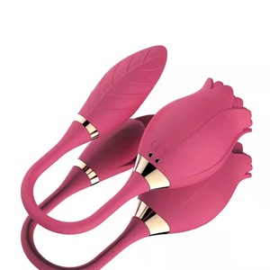 Juguete sexual <span class=keywords><strong>erótico</strong></span> para mujeres, vibrador Sexy de flores rosas, <span class=keywords><strong>succionador</strong></span> de clítoris y estimulador del punto G, masturbador femenino para mujeres - Product Image 1