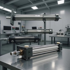 Cylindre électro-hydraulique à pas de course Tayio 70H 8R1FA63BB150 ABAH2 L pour presse à filtre - Product Image 1