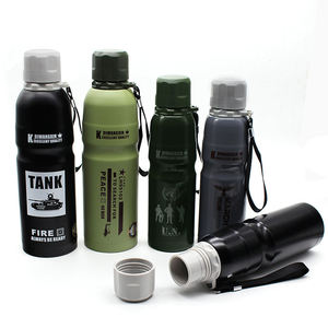 Botella de Agua Deportiva de Acero Inoxidable Aislada y Reutilizable de 500 ml, Diseño Nuevo 2023, Libre de BPA, Termo, Frasco de Vacío - Product Image 1