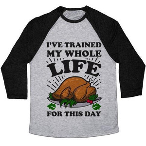 Ho tracciato un percorso di allenamento che mi ha portato a questo giorno, maglietta da baseball unisex in tessuto misto - Product Image 1