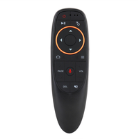 G10 G10S con 6 Giroscopios, Air Mouse con Control Remoto Inalámbrico de 2.4G para TV Box, Mini Control Remoto de 2.4G con Luz LED AAA