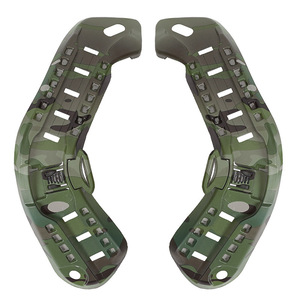 Kit de rails latéraux pour casque en nylon léger haute résistance compatible ARC, compatible avec les casques de protection MICH2000, accessoire d'extension pour casque de plein air - Product Image 2