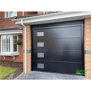 Porte de <span class=keywords><strong>garage</strong></span> sectionnelle en acier robuste à fonctionnement silencieux avec noyau en <span class=keywords><strong>mousse</strong></span> insonorisante - Product Image 2