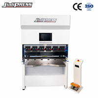 Prensa Plegadora CNC Eléctrica Compacta de 60 Toneladas y 1250 mm, Doble Servo, de Precisión para Plegado de Chapa Metálica