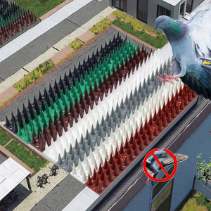 กังหันไล่นกแบบพกพา ทำจากพลาสติกแข็งแรง สำหรับใช้งานกลางแจ้ง ป้องกันนกพิราบ ป้องกันนกชนิดต่างๆ ครอบคลุมพื้นที่ 20-50 เมตร น้ำหนักเบา - Product Image 1