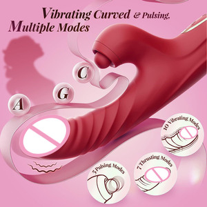 Vibrador Estimulador de Clítoris, Masajeador de Punto G Femenino con Lengua Vibrante y Aleteo, <span class=keywords><strong>Juguetes</strong></span> Sexuales Impermeables para Adultos, Listo para Enviar desde EE. UU. - Product Image 4
