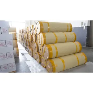 Plester Foil aluminium perekat, perbaikan logam perak 2 "X 55yds tahan panas