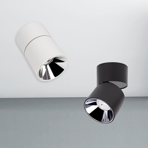 Plafonnier LED rond carré à angle réglable, montage en surface, COB, pour décoration intérieure, villa, hôtel, <span class=keywords><strong>maison</strong></span>, magasin - Product Image 1