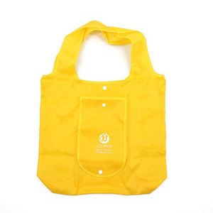 Custom Ripstop <b>Tote</b> Shoulder Foldable Shopping Bags Printed Recycled Polyester Folding Vest Fold up Bag - Product Image 4