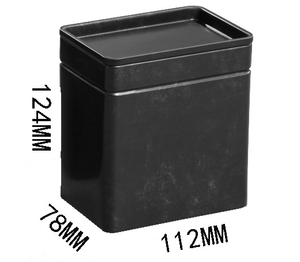 Cao cấp retro kim loại trà hộp thiếc Quà Tặng biểu tượng tùy chỉnh Túi liền mạch khô thảo mộc Hoa Cà Phê kẹo <span class=keywords><strong>container</strong></span> - Product Image 6