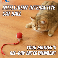 Jouet interactif pour chien SHIYUAN, balle roulante intelligente à mouvement automatique, corde en coton pour chats et chiens