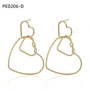 ต่างหูแฟชั่น PE0206 สำหรับผู้หญิง เครื่องประดับคุณภาพสูง - Product Image 2