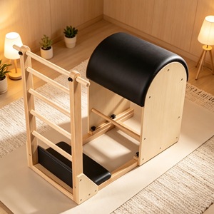 Barile in Legno <span class=keywords><strong>per</strong></span> Pilates Regolabile, Attrezzatura <span class=keywords><strong>per</strong></span> Pilates <span class=keywords><strong>per</strong></span> Palestra e Studio, Allenamento Core, Stretching della Colonna Vertebrale, Fitness OEM - Product Image 1