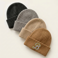 Bonnet en cachemire et laine mérinos, fabricant en gros de bonnets chauds, chapeaux personnalisés, bonnet 100% laine mérinos