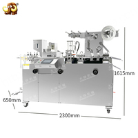 DPP-160 prix d'usine en plastique formant pilule vitamine Capsule scellage à chaud blister Machine d'emballage