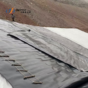 1mm 1.5mm 2mm HDPE cá trang trại AO đập lót geomembrane giá - Product Image 3