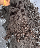 Extensions de cheveux vietnamiennes alignées sur les cuticules, lots de cheveux naturels ondulés bruts du Cambodge, vente en gros, 100 % cheveux humains non traités