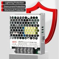 LRS-50-12 de pequeño volumen, salida única de 50W, de 12 v CA a CC, interruptor de fuente de alimentación