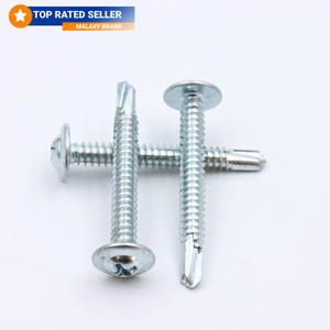 Malaxy #8X2-1/2 "トラスヘッド自己掘削ネジ、フィリップスドライブ、カートンスチール1022a板金ネジ - Product Image 1