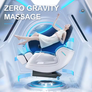 Fauteuil de massage électrique de luxe à gravité zéro, portable, avec fonction de pétrissage, pour la maison et le bureau, nouveau modèle JR-6601T - Product Image 3