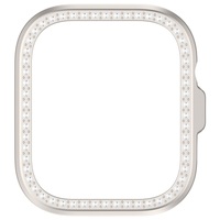 Coque de protection de luxe pour Huawei Watch Fit 5 Pro, accessoires, avec rangée de diamants ajourés, en PC