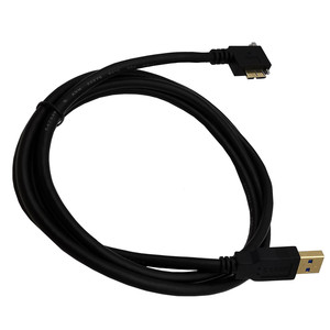สายเคเบิลข้อมูล USB3.0 เป็น Micro USB3.0 แบบมุมฉาก ยาว 1.8 เมตร สำหรับกล้อง หุ้มฉนวนทองแดงบริสุทธิ์ ปลอกหุ้ม PVC - Product Image 5