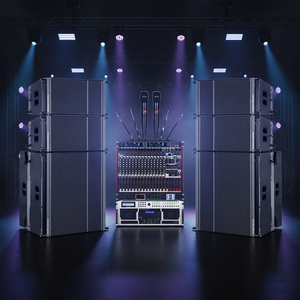 Subwoofer professionnel Line Array 18 pouces PQ118BS 800W, aimant néodyme, étanche, 137dB, <span class=keywords><strong>XLR</strong></span>, 8 Ohm, pour scène extérieure, concert, événement - Product Image 5