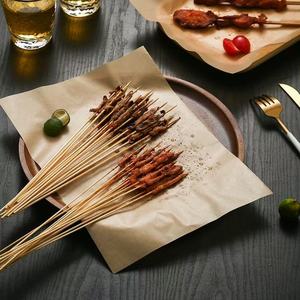 Custom Logo Printed Waxed Greaseproof Wrapping Paper Food Grade Tissue Paper <b>Sheets</b> for Sandwich Shawarma - Product Image 3