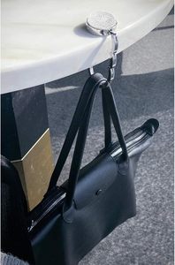 Gancho para Bolso de Metal, Aleación de Zinc, Antideslizante, 1.97 Pulgadas, Gancho <span class=keywords><strong>Universal</strong></span> para Escritorio, Accesorio Portátil y Elegante para Bolsos - Product Image 5