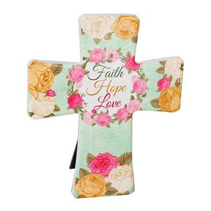 Blank Religious Design Ceramic Cross Sublimation <strong>Plaque</strong> for <strong>Home</strong> Decoration - Product Image 5