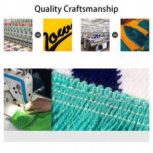 Bonnet d'hiver en fibre acrylique couleur unie, personnalisable avec logo brodé, vente en gros, bonnets tricotés chauds - Product Image 5