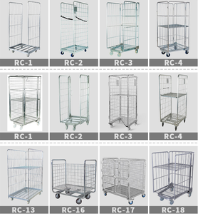 500 किलोग्राम भार क्षमता चार पहिया रोल कंटेनर ओएम समर्थन - Product Image 6