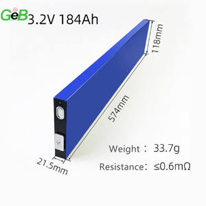 <span class=keywords><strong>Batterie</strong></span> LiFePO4 Blade GEB Factory SVOLT 184Ah 3.2V 4000 cycles, LFP184 3.2v 200Ah avec barres <span class=keywords><strong>de</strong></span> connexion pour stockage d'énergie solaire pour camping-car - Product Image 2