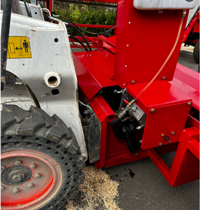 Nueva Rajadora <span class=keywords><strong>de</strong></span> <span class=keywords><strong>Leña</strong></span> <span class=keywords><strong>de</strong></span> Fábrica <span class=keywords><strong>de</strong></span> 30 Toneladas, Máquina Rajadora <span class=keywords><strong>de</strong></span> <span class=keywords><strong>Leña</strong></span> en Oferta, Precio Económico con Minicargadora - Product Image 6