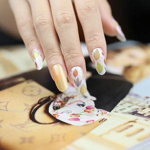 ملصقات أظافر بتصميم تركي من المألوف تستخدم في تزيين الأظافر في عيد الشكر للبيع بالجملة - Product Image 3