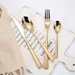 Juego de cubiertos para restaurante New <span class=keywords><strong>Epoch</strong></span>, cubiertos pulidos con espejo de acero inoxidable 18/10, espejo plateado - Product Image 4