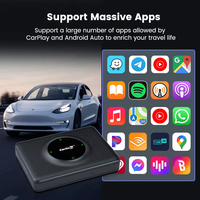 OEM ODM Android 13.0 Carplay Android-Auto pour Tesla AI Smart Box Adaptateur sans fil Android Auto Carplay 2 en 1 pour Youtube